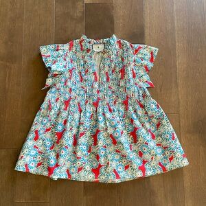 Tuckernuck Rare Poppy Bloom Colee Blouse